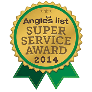 Angies List Super Service Award 2014